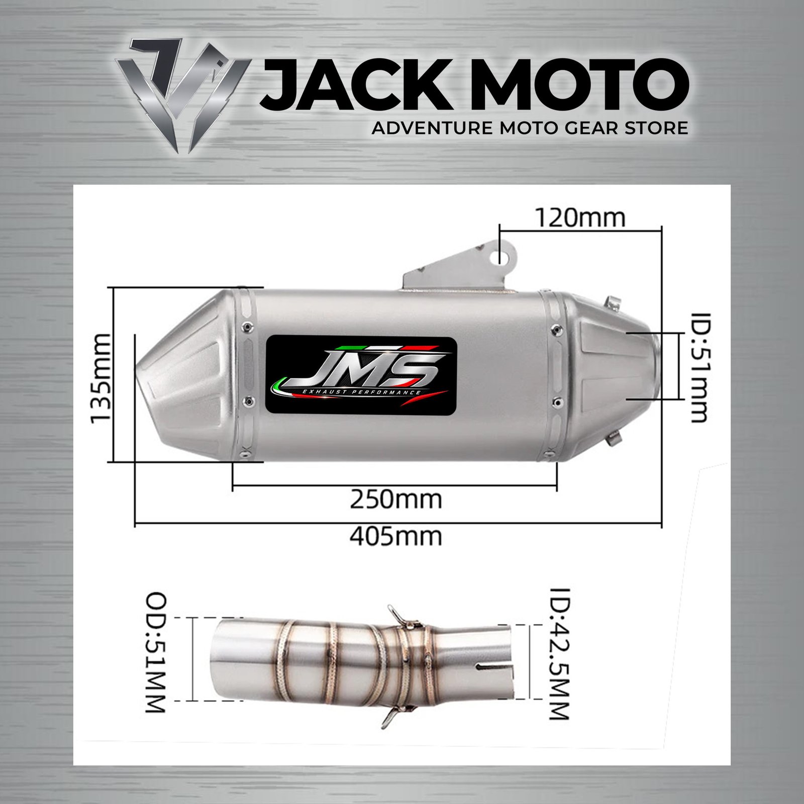 Knalpot Slip JMS 1 - Gambar 2
